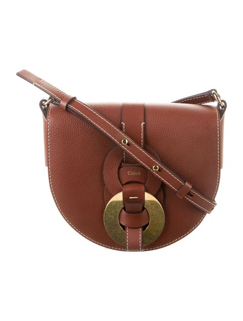 Chloé Small Darryl Saddle Crossbody Bag 